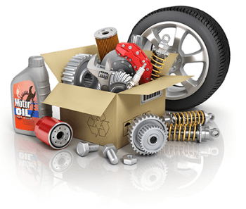 Central Box of Car Parts